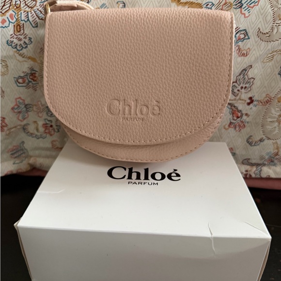 Chloe Handbags - Chloè Parfum Pink Leather Women's clutch bag